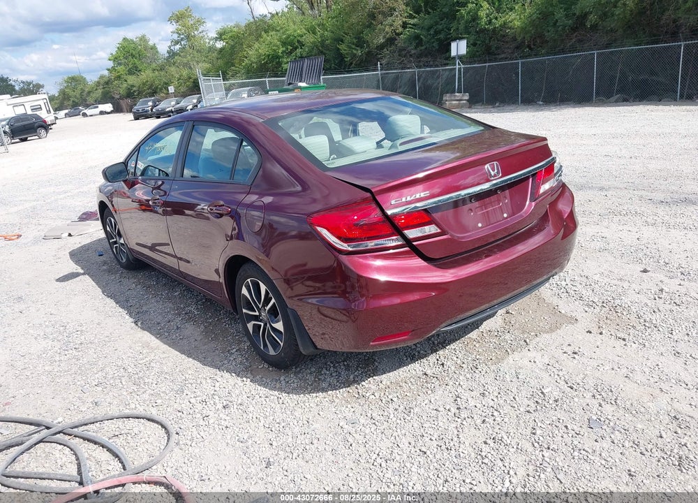 2015 HONDA CIVIC VIN: 2HGFB2F85FH507429