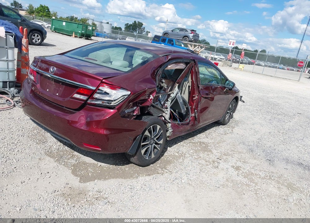 2015 HONDA CIVIC VIN: 2HGFB2F85FH507429