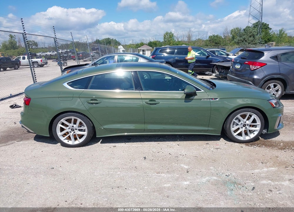 2024 AUDI A5 SPORTBACK VIN: WAUFACF58RA021338