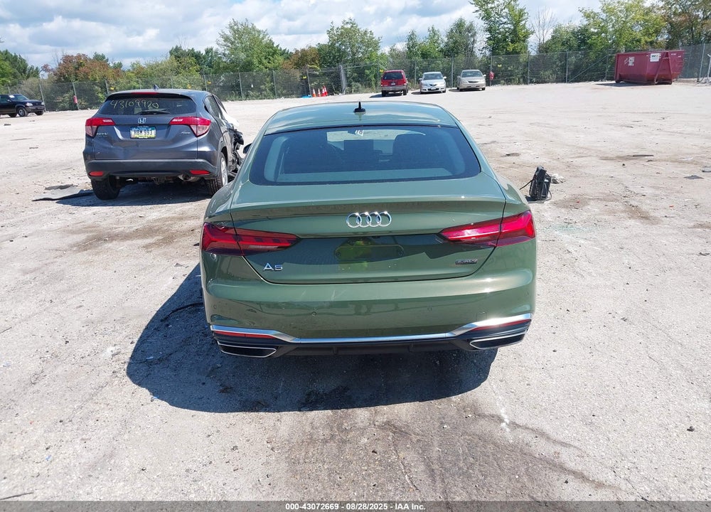 2024 AUDI A5 SPORTBACK VIN: WAUFACF58RA021338