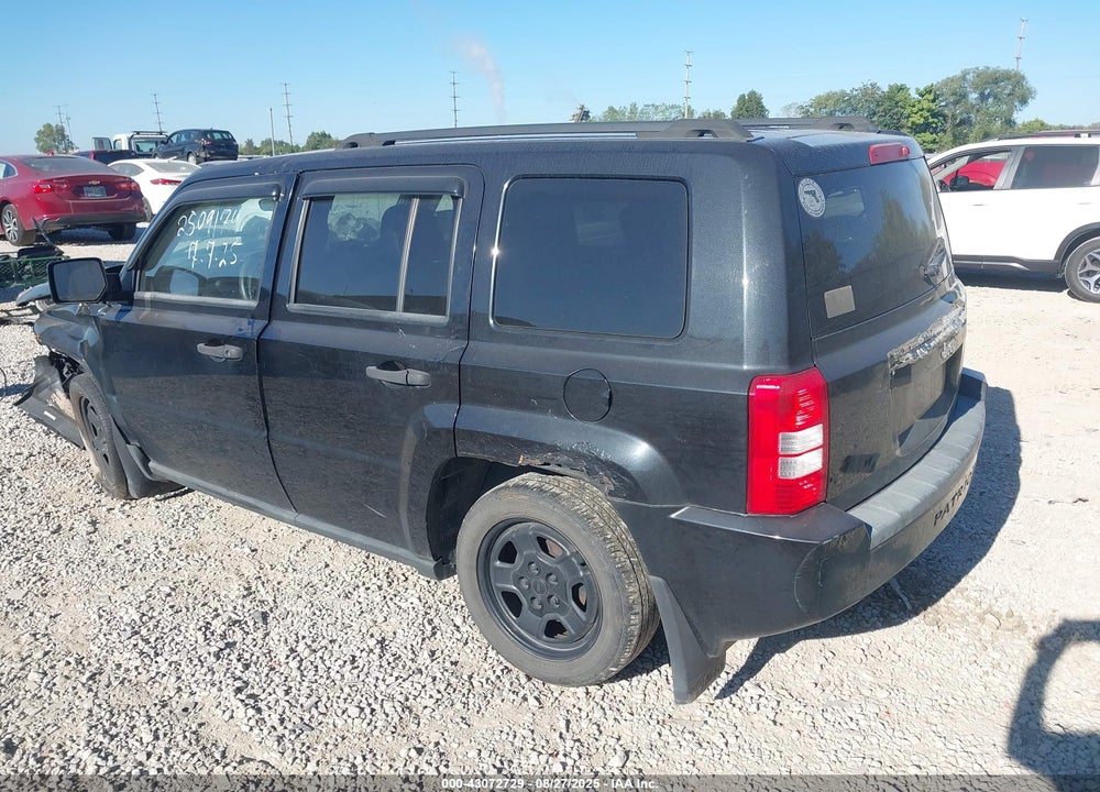 2008 JEEP PATRIOT SPORT VIN: 1J8FT28W58D676088