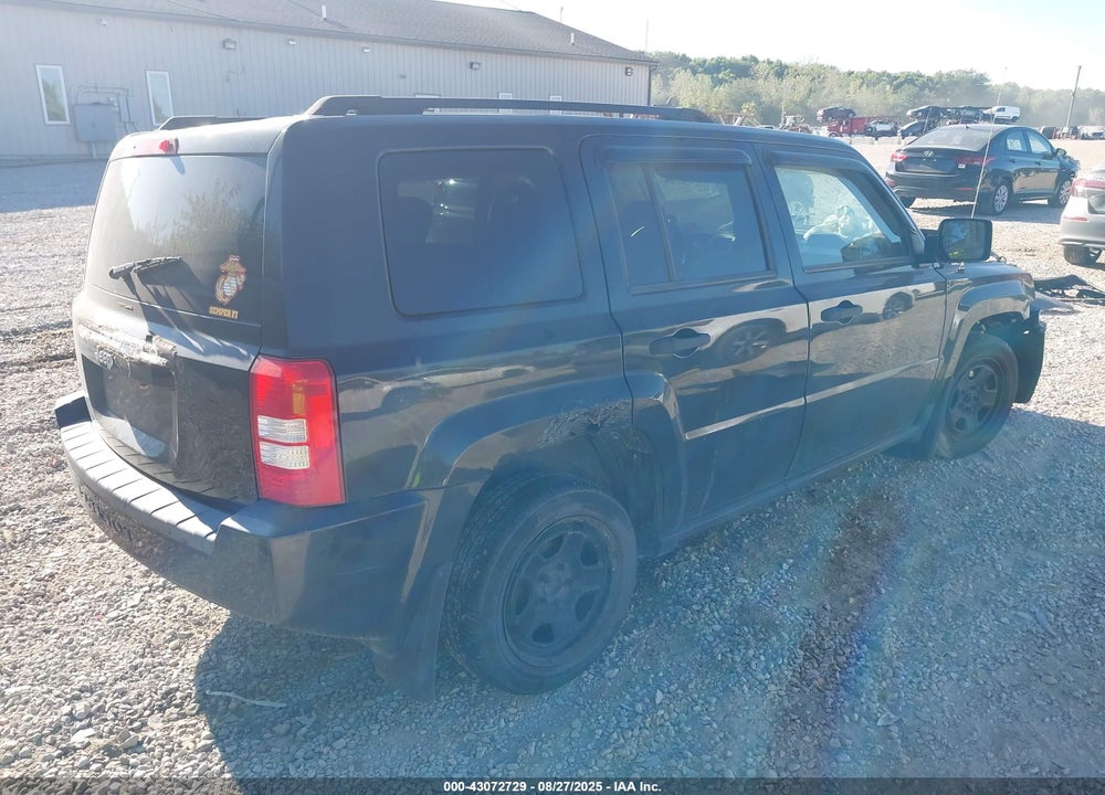 2008 JEEP PATRIOT SPORT VIN: 1J8FT28W58D676088