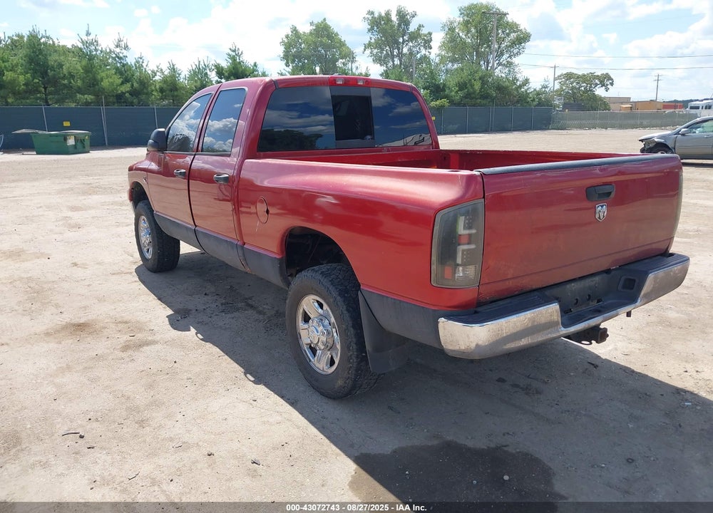 2007 DODGE RAM 3500 SLT/TRX4 OFF ROAD/SPORT VIN: 3D7MX38C57G763799