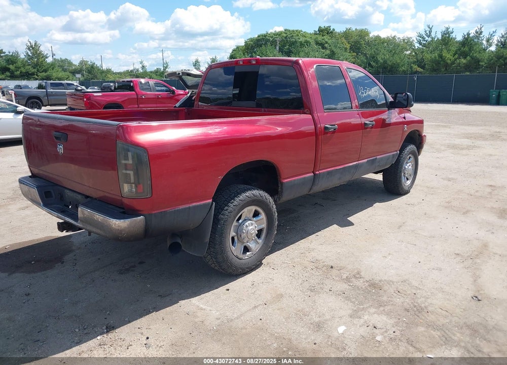 2007 DODGE RAM 3500 SLT/TRX4 OFF ROAD/SPORT VIN: 3D7MX38C57G763799