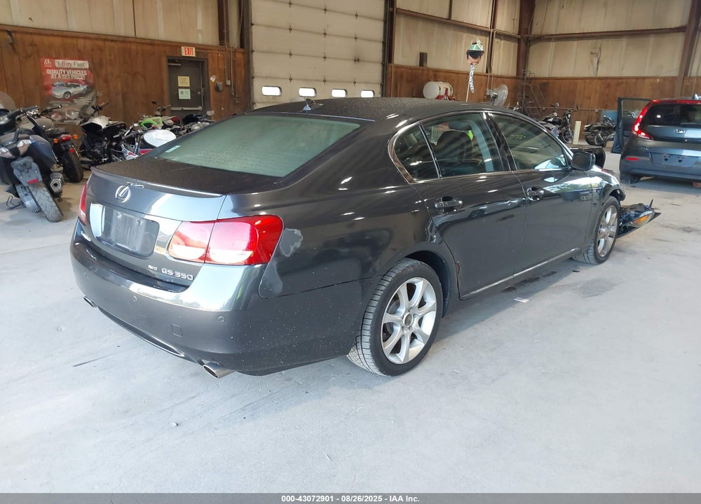 2007 LEXUS GS 350 VIN: JTHCE96S270012123