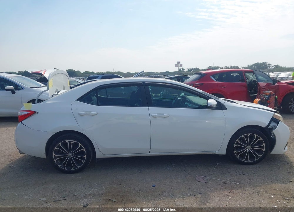 2015 TOYOTA COROLLA VIN: 5YFBURHE1FP306365