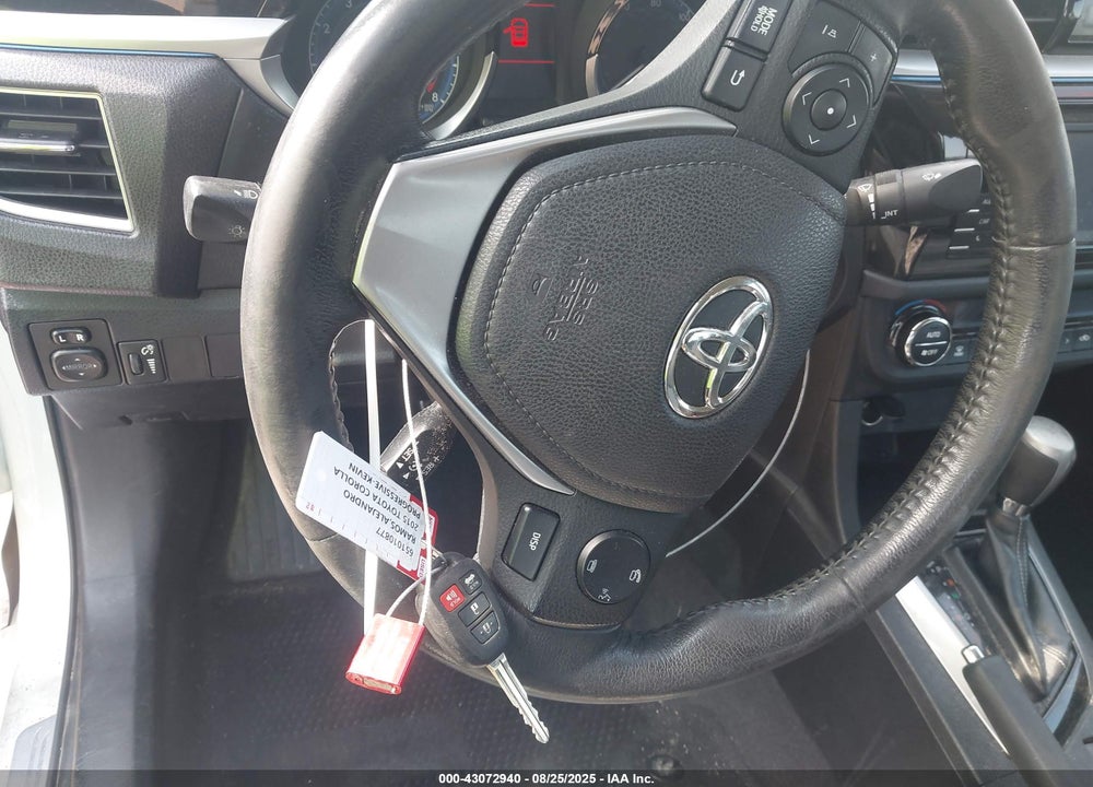 2015 TOYOTA COROLLA VIN: 5YFBURHE1FP306365