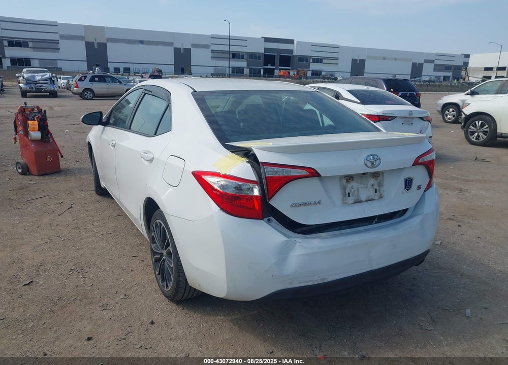 2015 TOYOTA COROLLA VIN: 5YFBURHE1FP306365