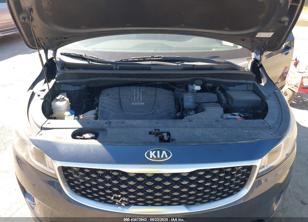 2015 KIA SEDONA SX VIN: KNDMC5C16F6047534