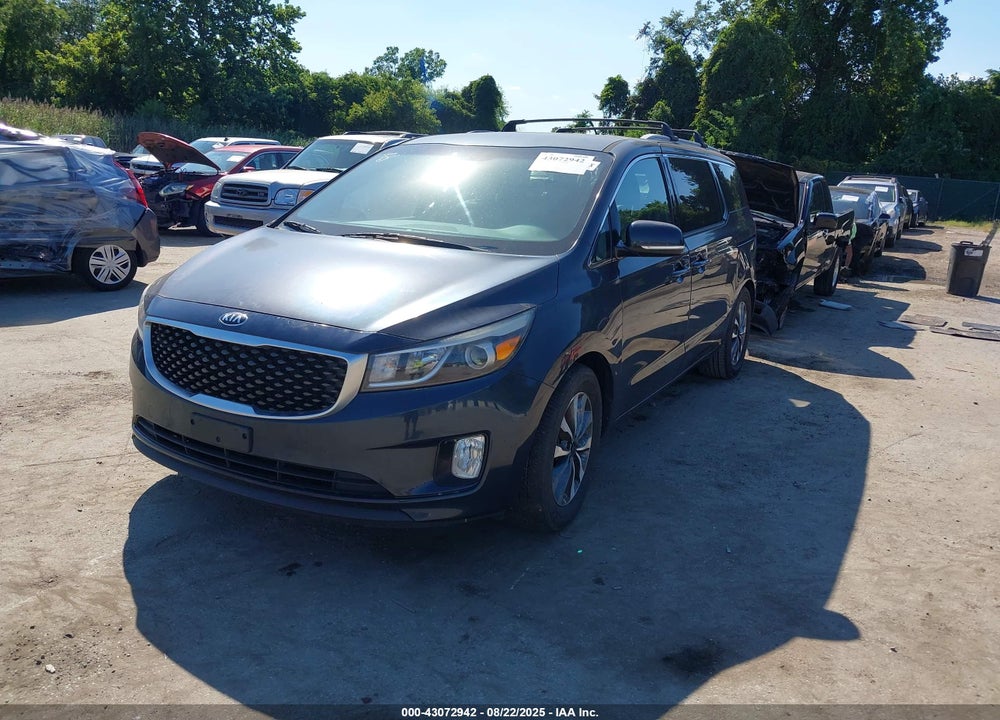 2015 KIA SEDONA SX VIN: KNDMC5C16F6047534