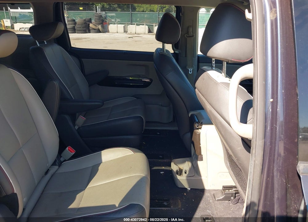 2015 KIA SEDONA SX VIN: KNDMC5C16F6047534