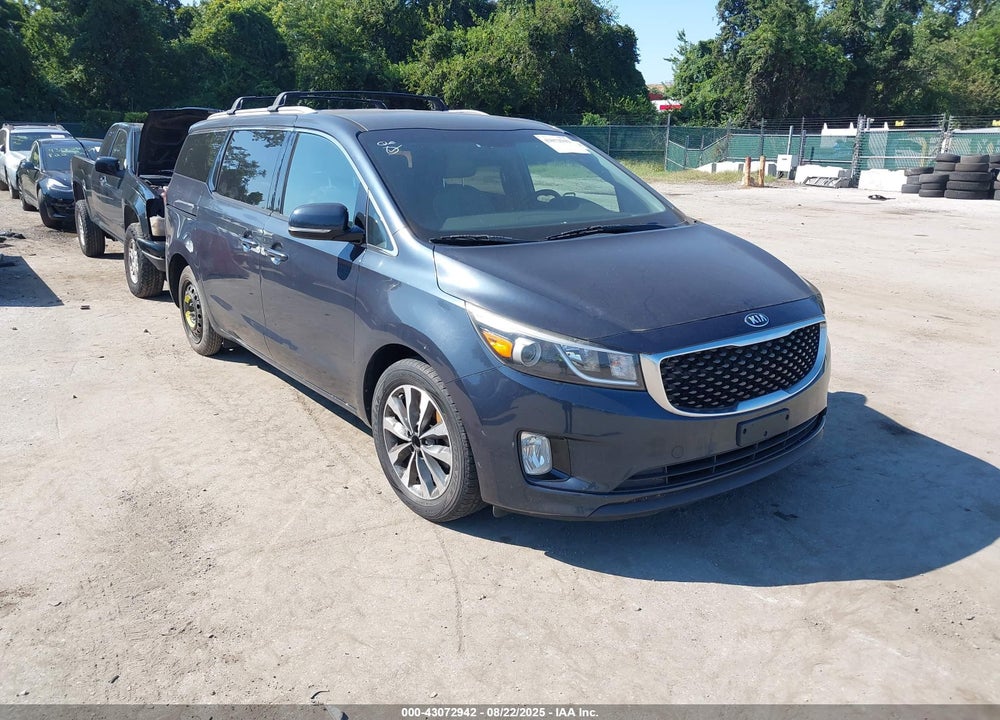 2015 KIA SEDONA SX VIN: KNDMC5C16F6047534
