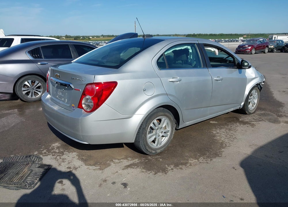 2015 CHEVROLET SONIC VIN: 1G1JC5SB3F4162903