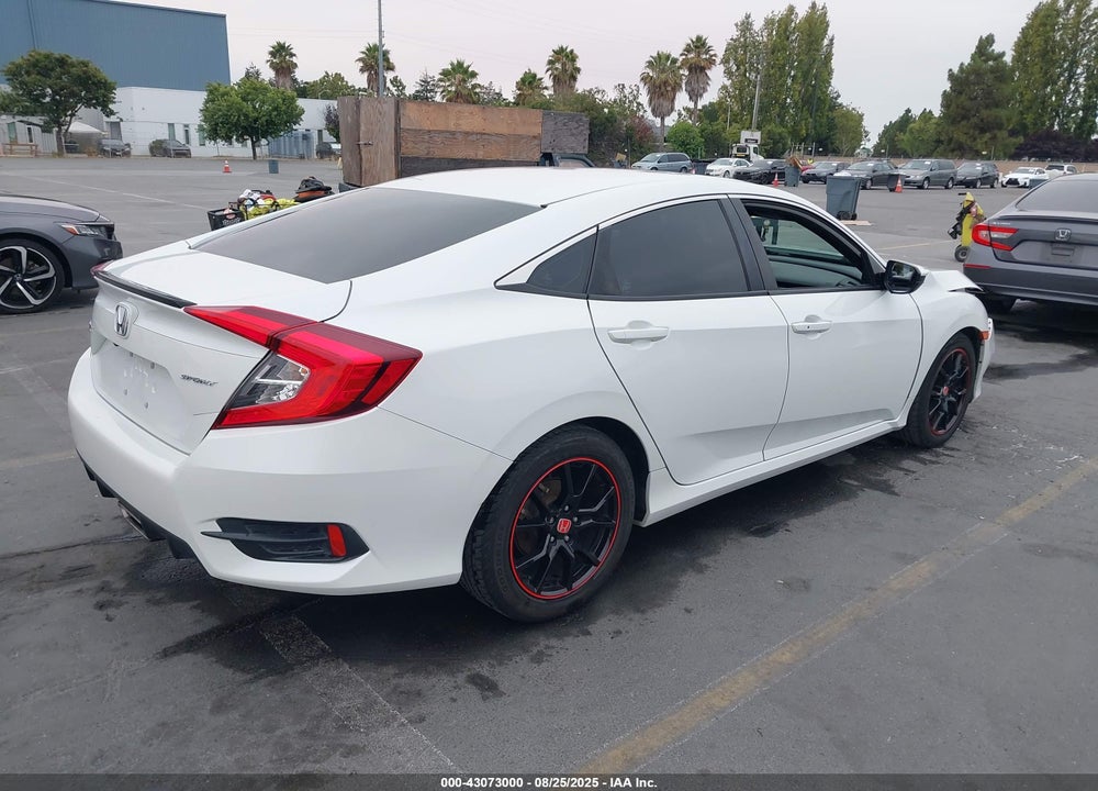 2020 HONDA CIVIC SPORT VIN: 19XFC2F80LE203248