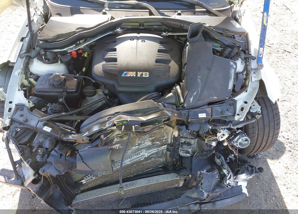 2013 BMW M3 VIN: WBSKG9C58DJ973202