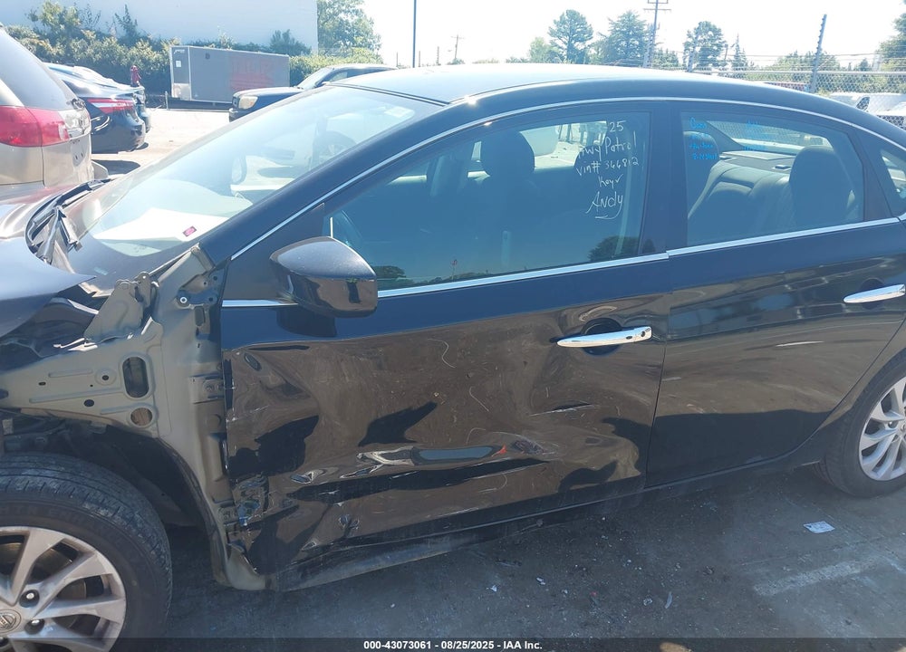 2019 NISSAN SENTRA SV VIN: 3N1AB7AP5KY366812