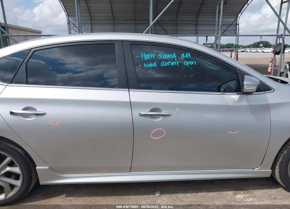 2015 NISSAN SENTRA SR VIN: 3N1AB7AP4FY288562