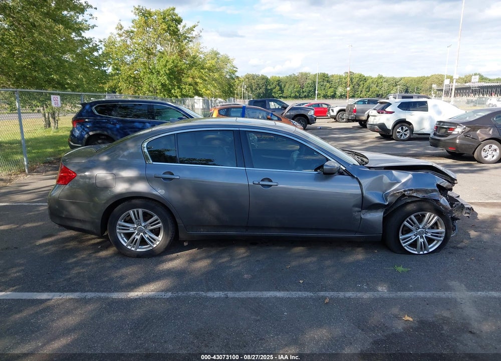 2013 INFINITI G37 VIN: JN1CV6AR9DM358293