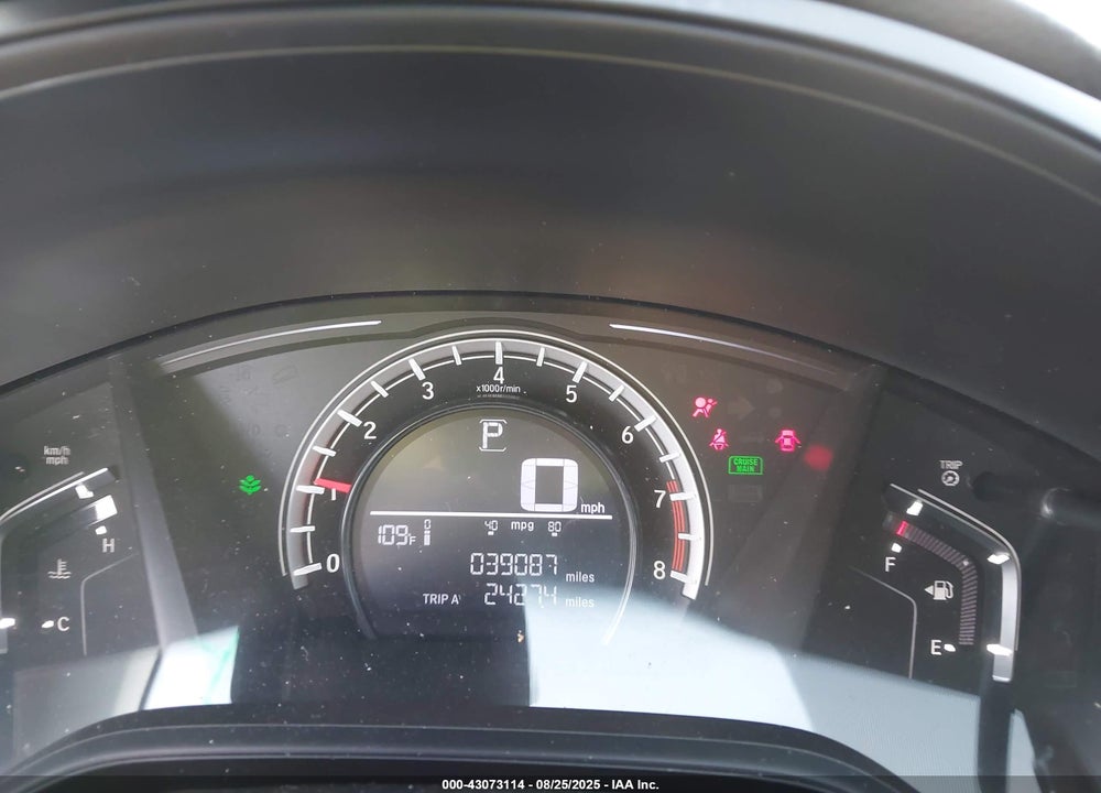 2019 HONDA CR-V VIN: 2HKRW5H39KH409377