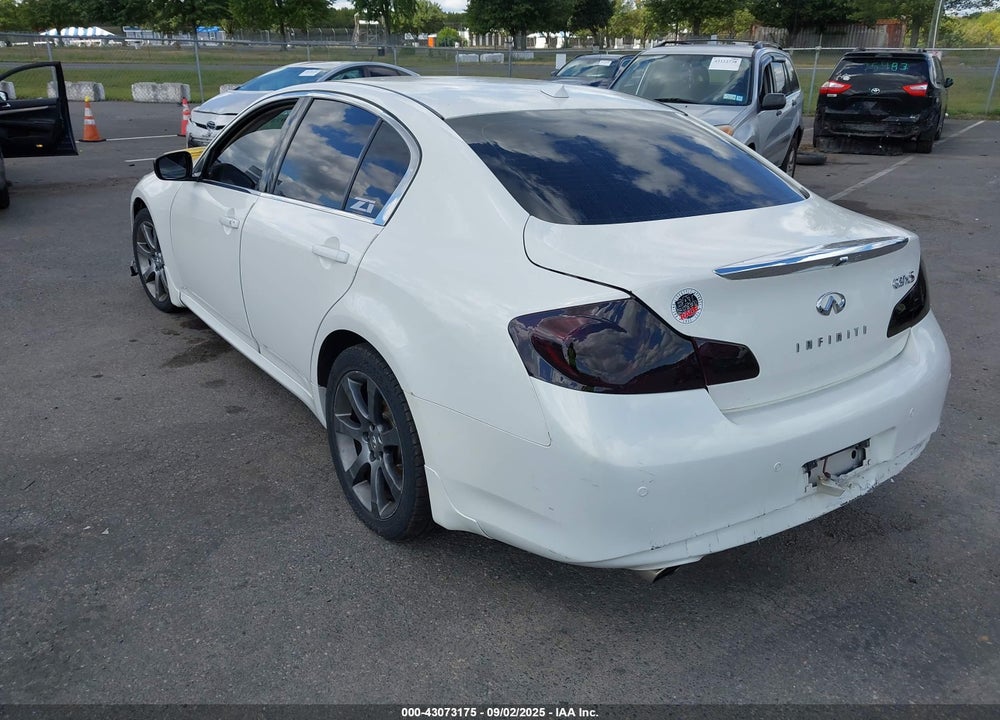 2011 INFINITI G37 VIN: JN1CV6ARXBM355626