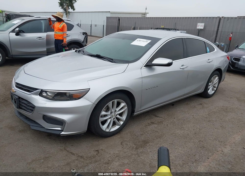 2018 CHEVROLET MALIBU LT VIN: 1G1ZD5ST9JF201175