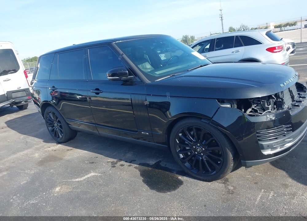 2018 LAND ROVER RANGE ROVER 5.0L V8 SUPERCHARGED VIN: SALGS5RE4JA382106