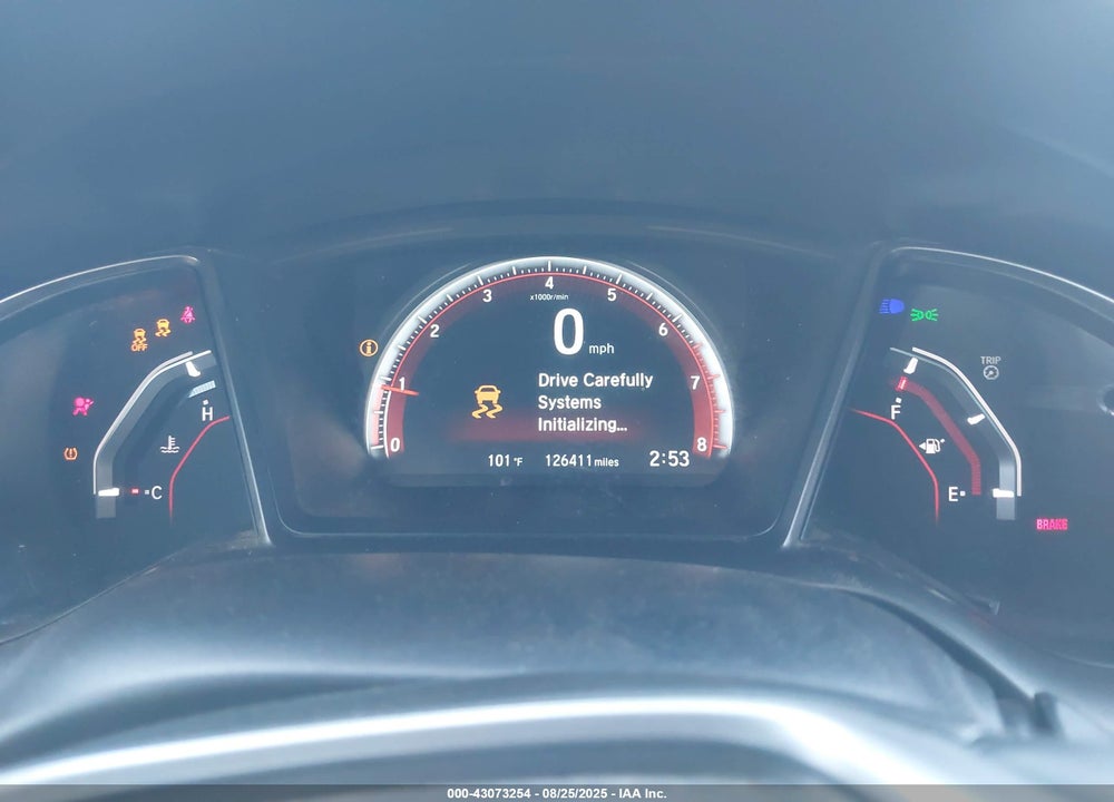 2017 HONDA CIVIC VIN: 2HGFC3A5XHH753685
