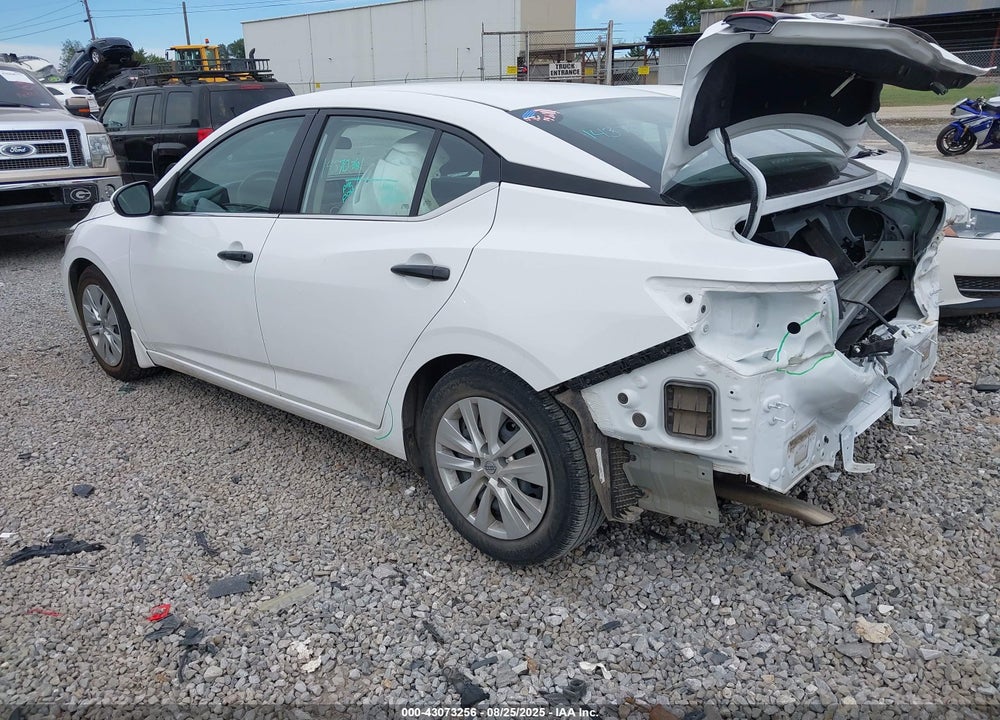 2025 NISSAN SENTRA S VIN: 3N1AB8BV7SY231981