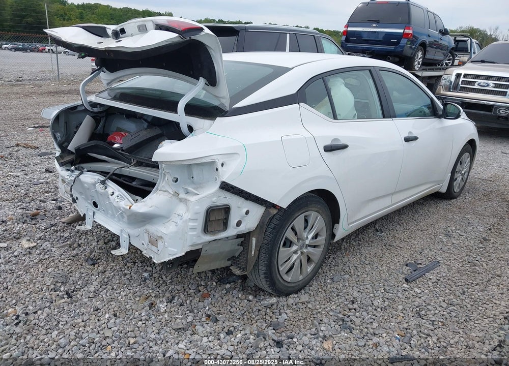 2025 NISSAN SENTRA S VIN: 3N1AB8BV7SY231981