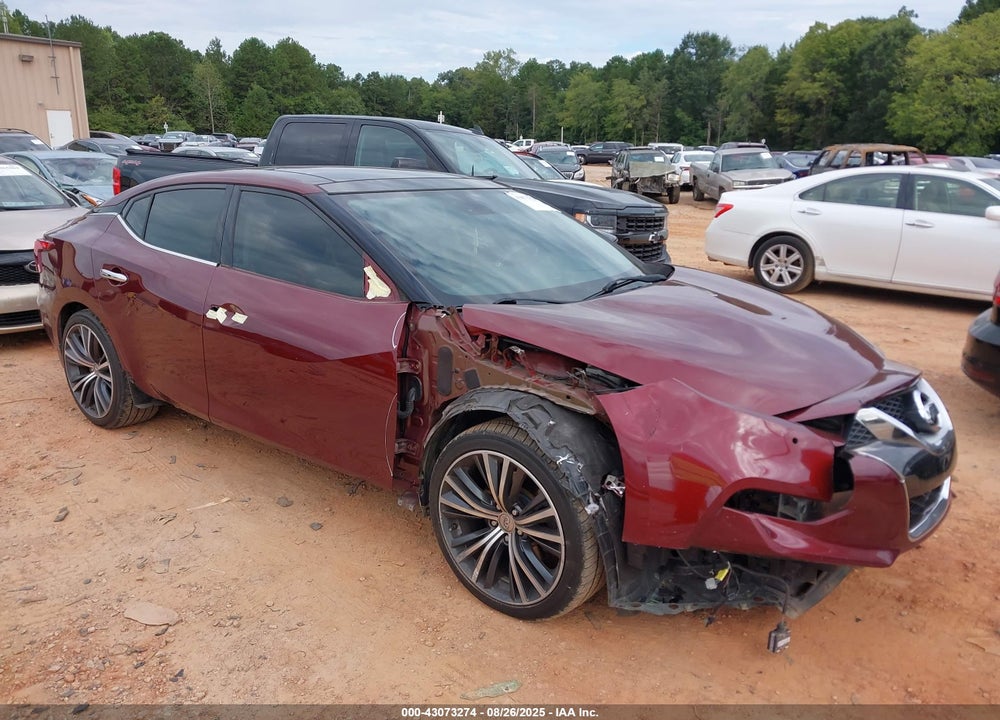 2016 NISSAN MAXIMA 3.5 PLATINUM VIN: 1N4AA6AP0GC397479