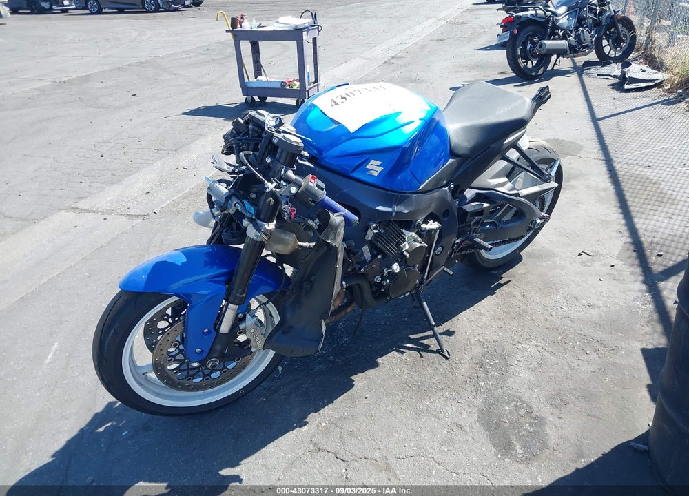2012 SUZUKI GSX-R600 VIN: JS1GN7FA1C2101172