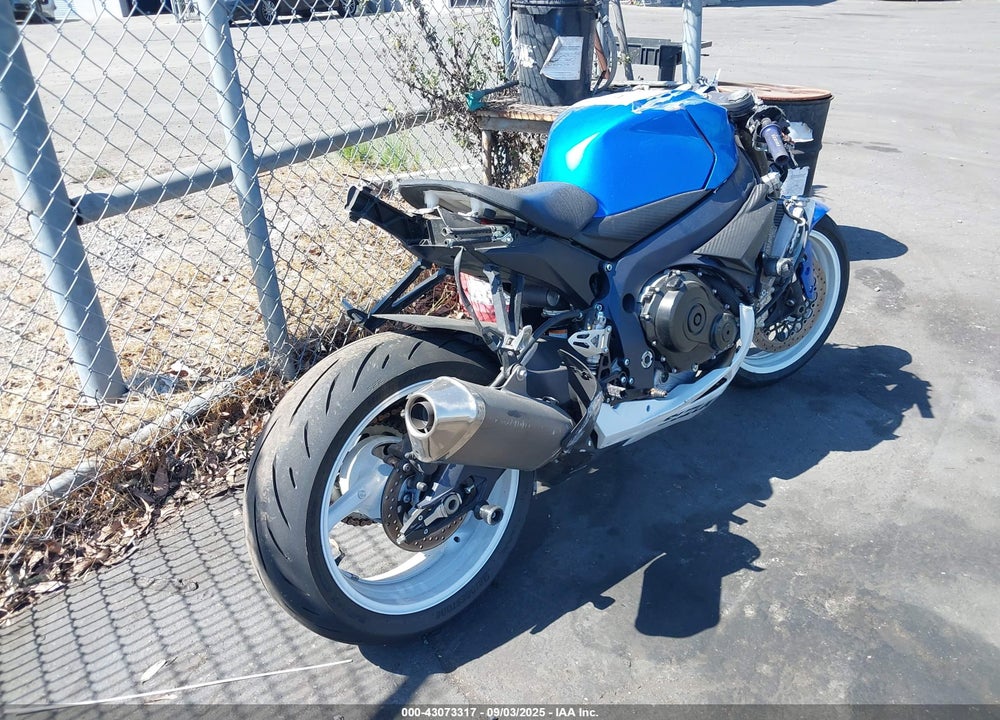 2012 SUZUKI GSX-R600 VIN: JS1GN7FA1C2101172