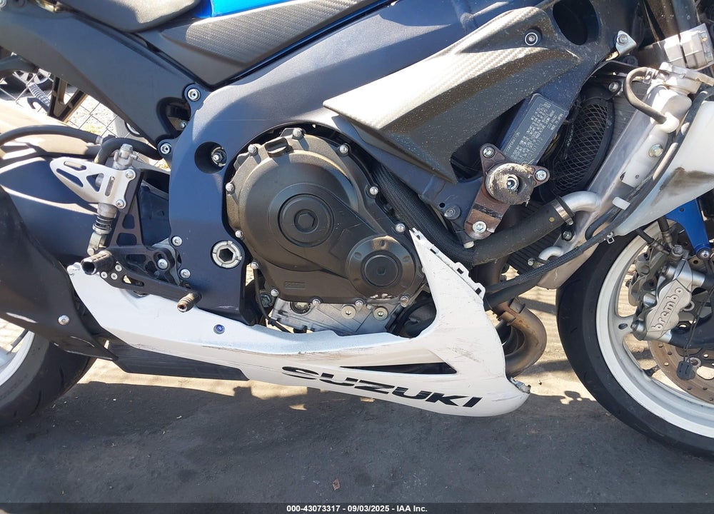 2012 SUZUKI GSX-R600 VIN: JS1GN7FA1C2101172