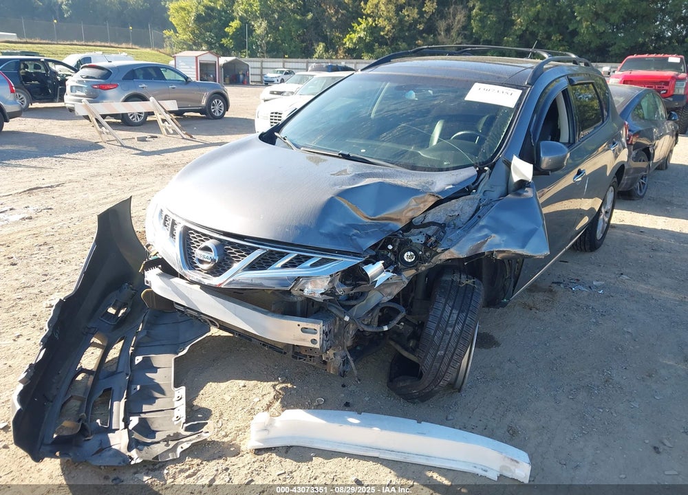 2014 NISSAN MURANO VIN: JN8AZ1MWXEW520259