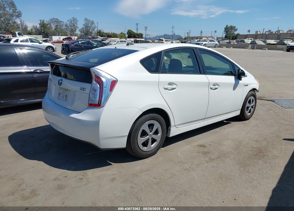 2013 TOYOTA PRIUS VIN: JTDKN3DU4D5681023