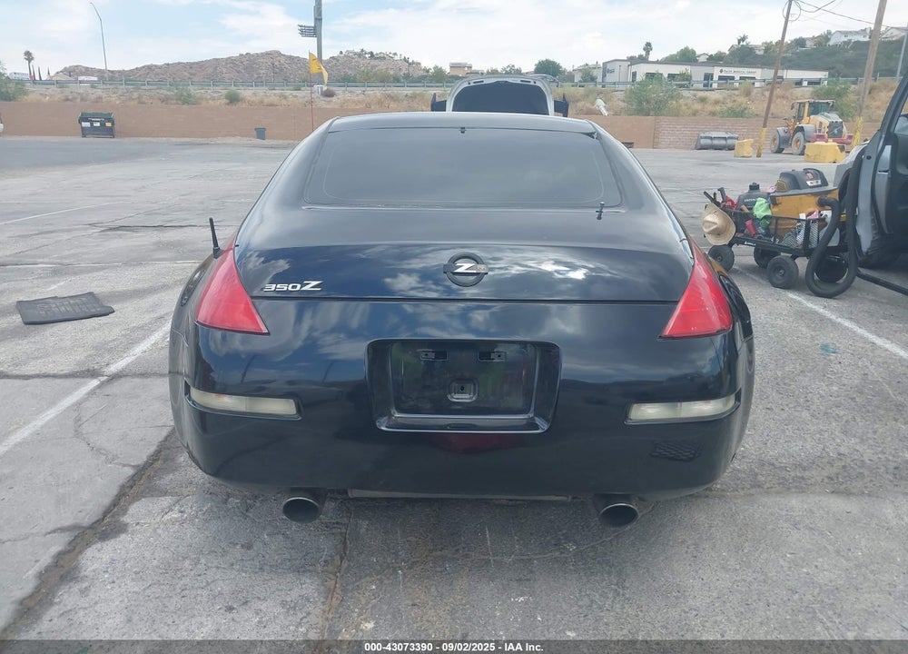 2006 NISSAN 350Z VIN: JN1AZ34D06M307018