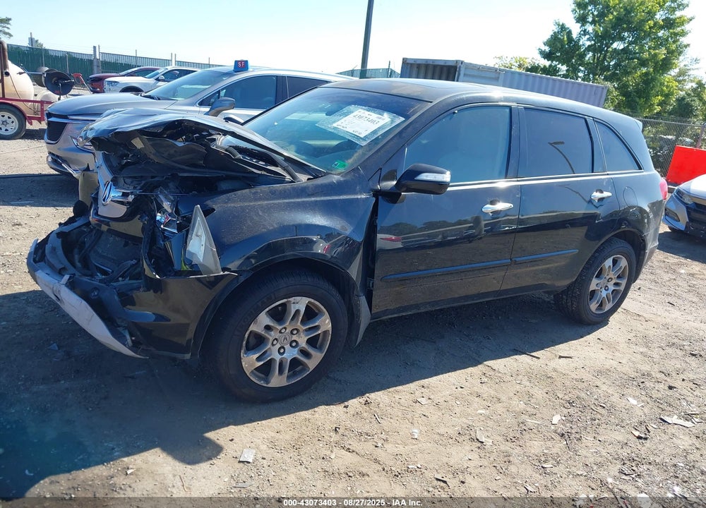 2007 ACURA MDX TECHNOLOGY PACKAGE VIN: 2HNYD28487H549164