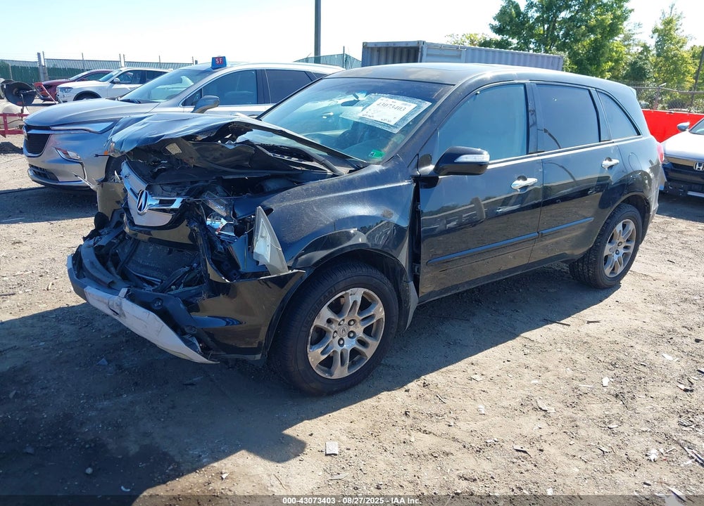 2007 ACURA MDX TECHNOLOGY PACKAGE VIN: 2HNYD28487H549164