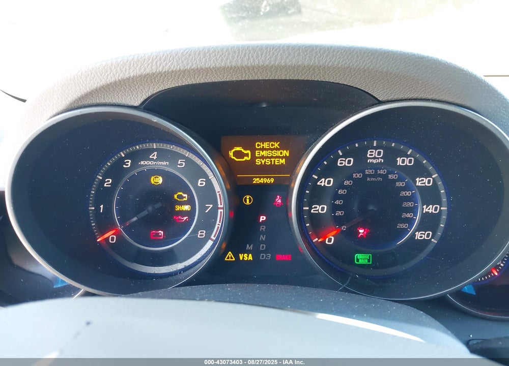2007 ACURA MDX TECHNOLOGY PACKAGE VIN: 2HNYD28487H549164