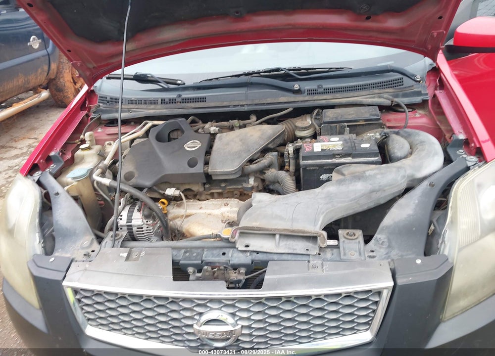2008 NISSAN SENTRA SE-R VIN: 3N1BB61E58L719679