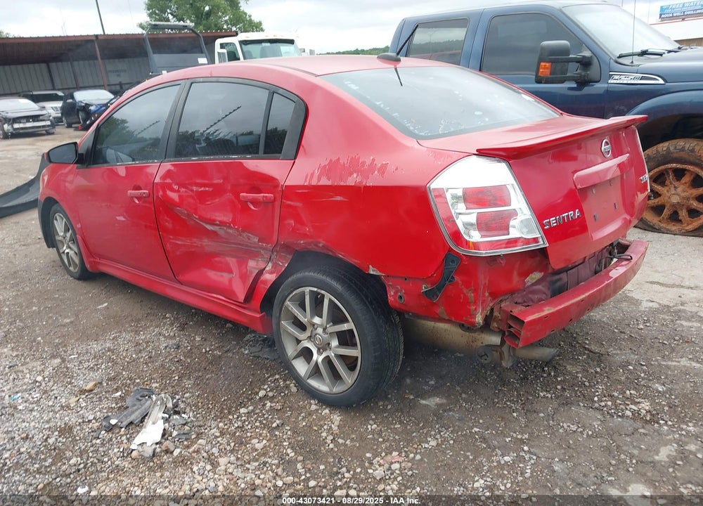 2008 NISSAN SENTRA SE-R VIN: 3N1BB61E58L719679