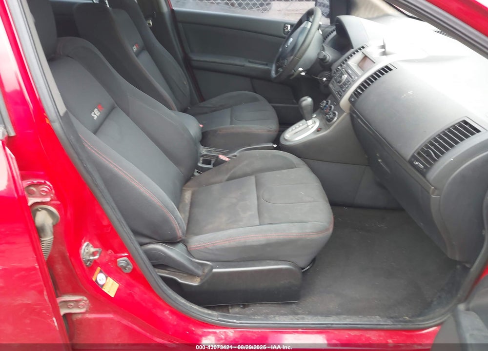2008 NISSAN SENTRA SE-R VIN: 3N1BB61E58L719679