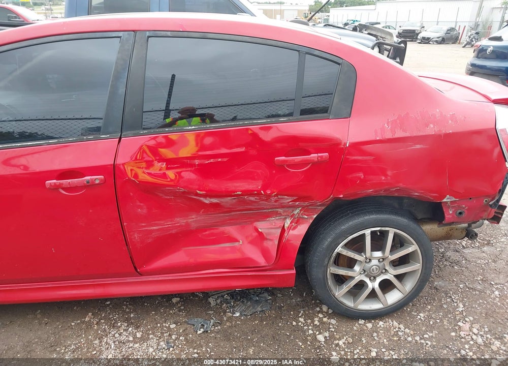 2008 NISSAN SENTRA SE-R VIN: 3N1BB61E58L719679