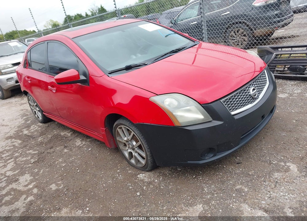2008 NISSAN SENTRA SE-R VIN: 3N1BB61E58L719679