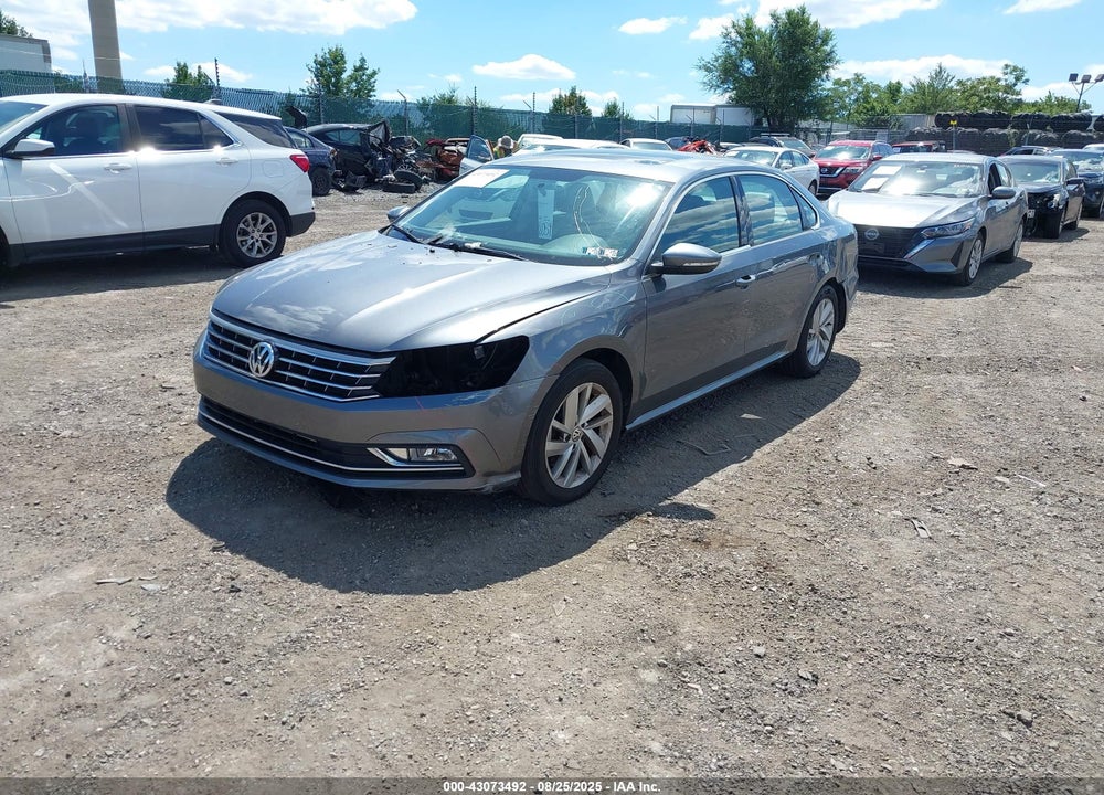 2018 VOLKSWAGEN PASSAT VIN: 1VWBA7A38JC015592