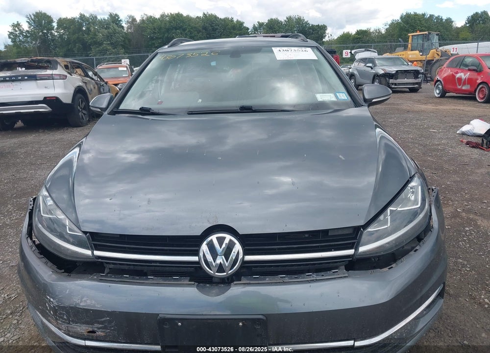 2019 VOLKSWAGEN GOLF SPORTWAGEN VIN: 3VW117AU0KM508817