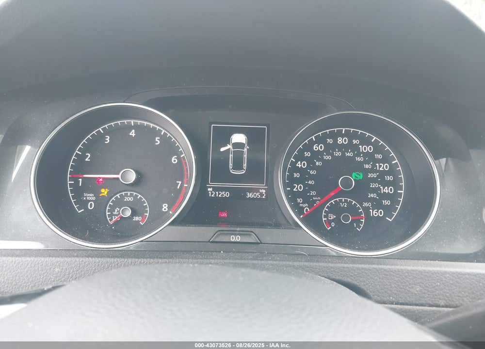2019 VOLKSWAGEN GOLF SPORTWAGEN VIN: 3VW117AU0KM508817