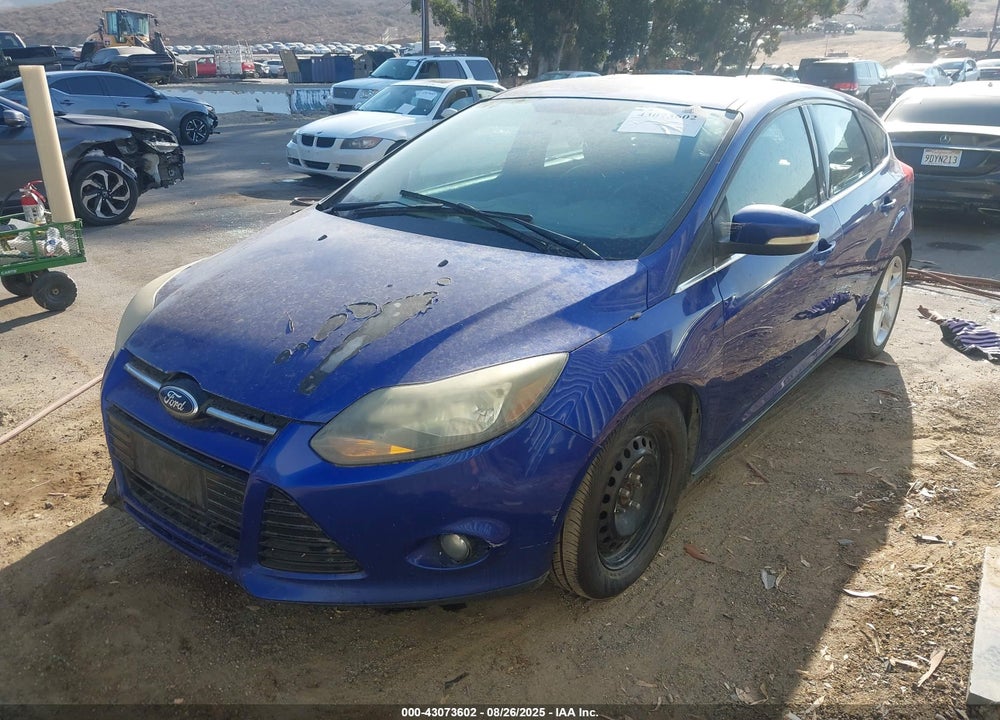 2014 FORD FOCUS TITANIUM VIN: 1FADP3N27EL169470