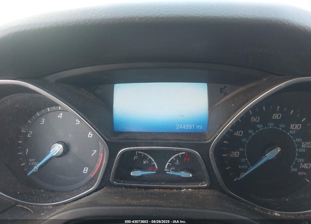 2014 FORD FOCUS TITANIUM VIN: 1FADP3N27EL169470