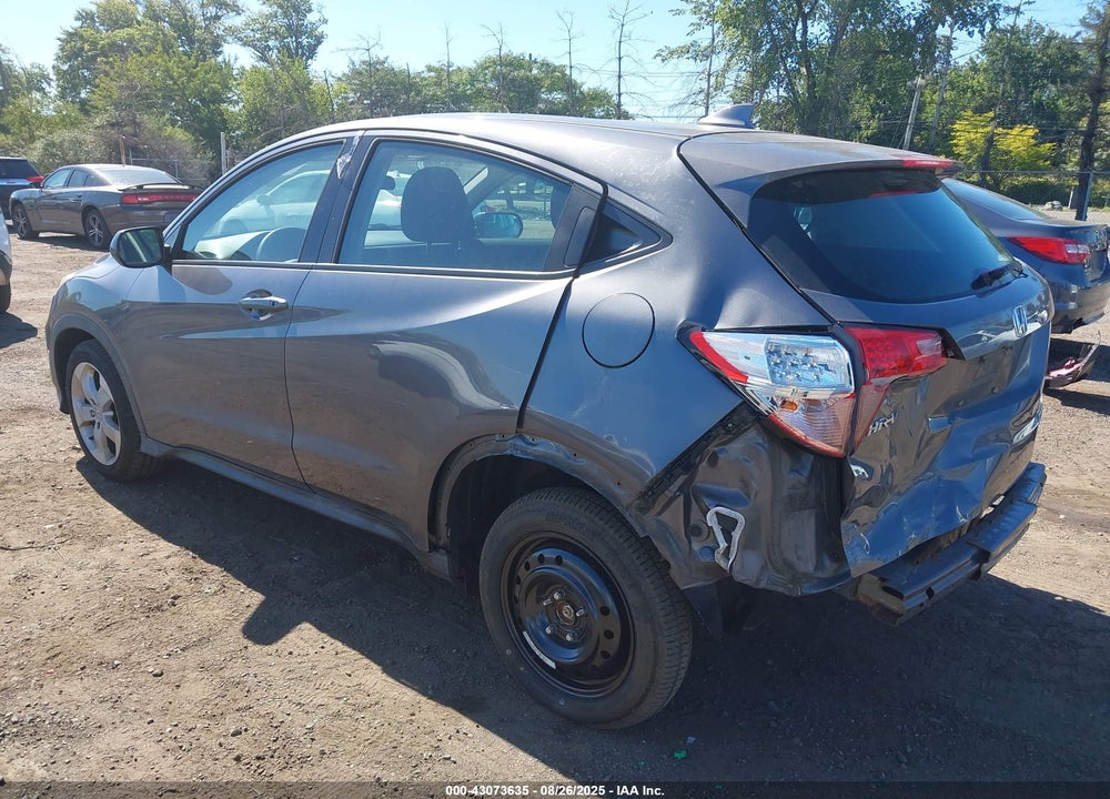 2016 HONDA HR-V VIN: 3CZRU6H3XGM729492